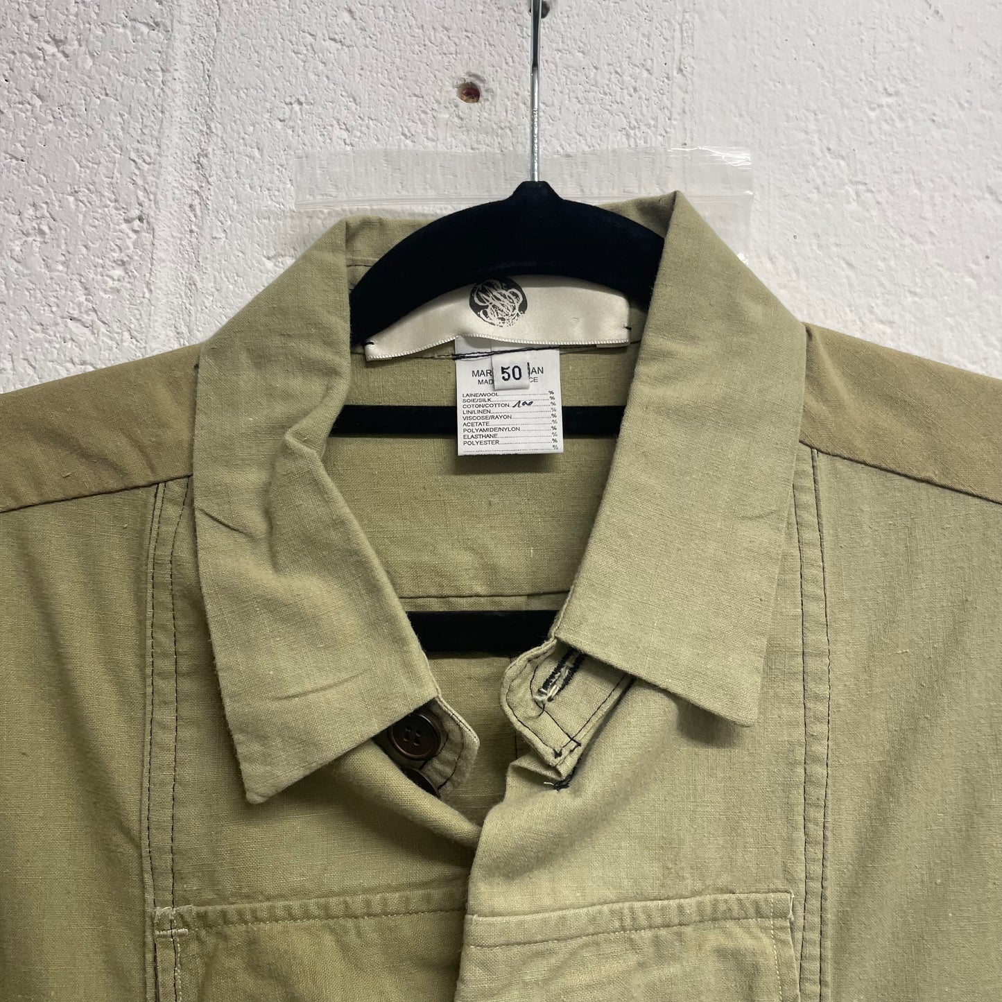 Marc Le Bihan Reconstructed Military Shirt