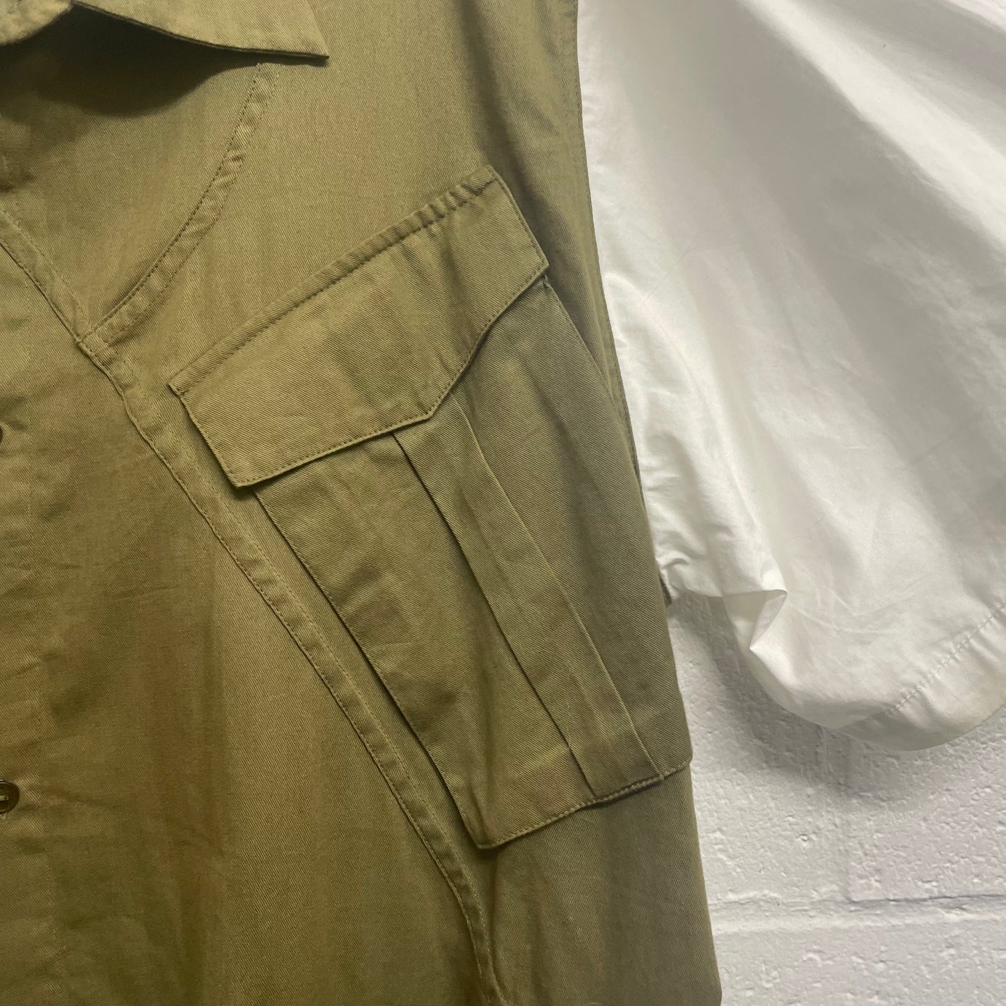 Per Gotesson Wide Cut Military Shirt