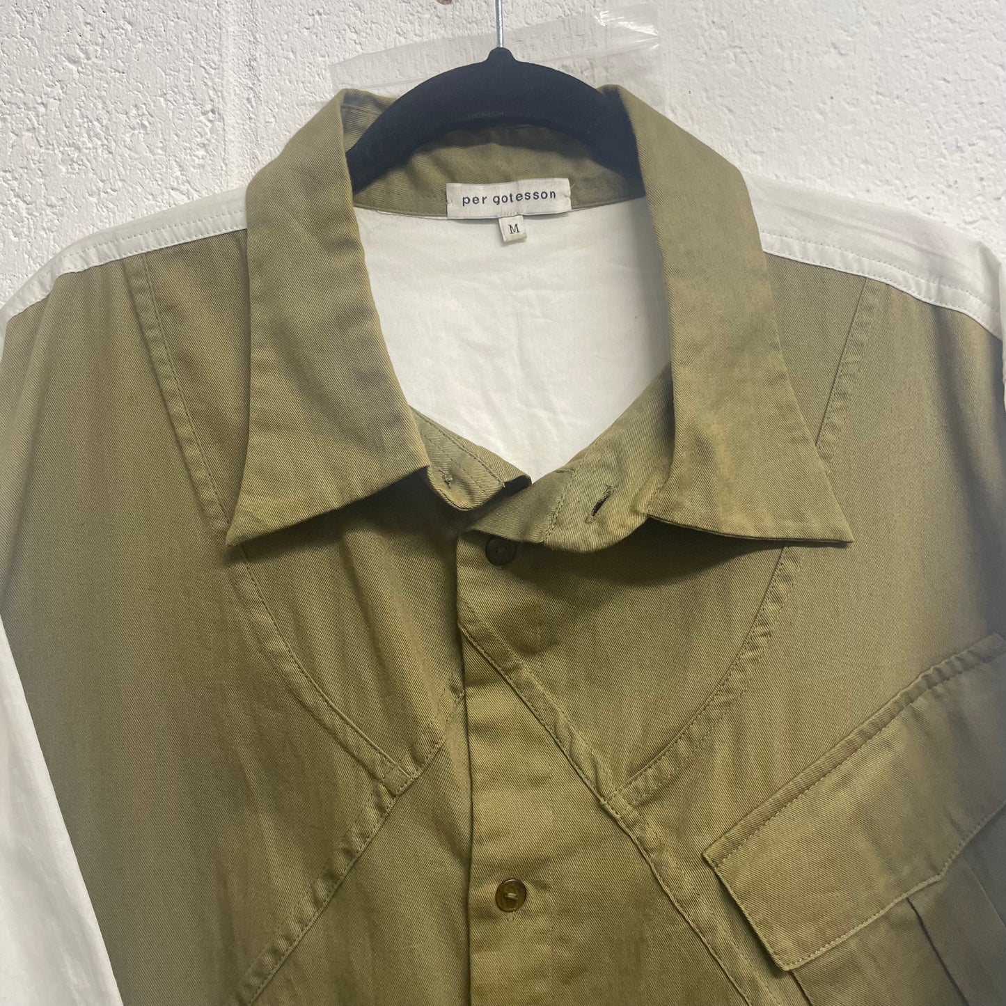 Per Gotesson Wide Cut Military Shirt