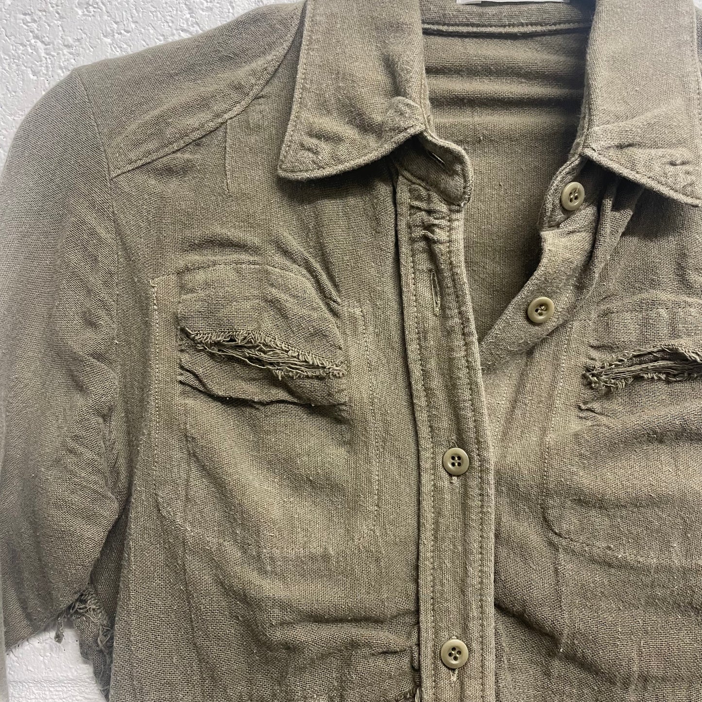 Koji Tachiyama Fix Distressed Shirt