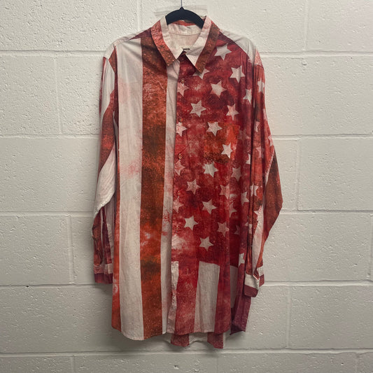 Nozomi Ishiguro Haute Couture Stars And Stripes Shirt