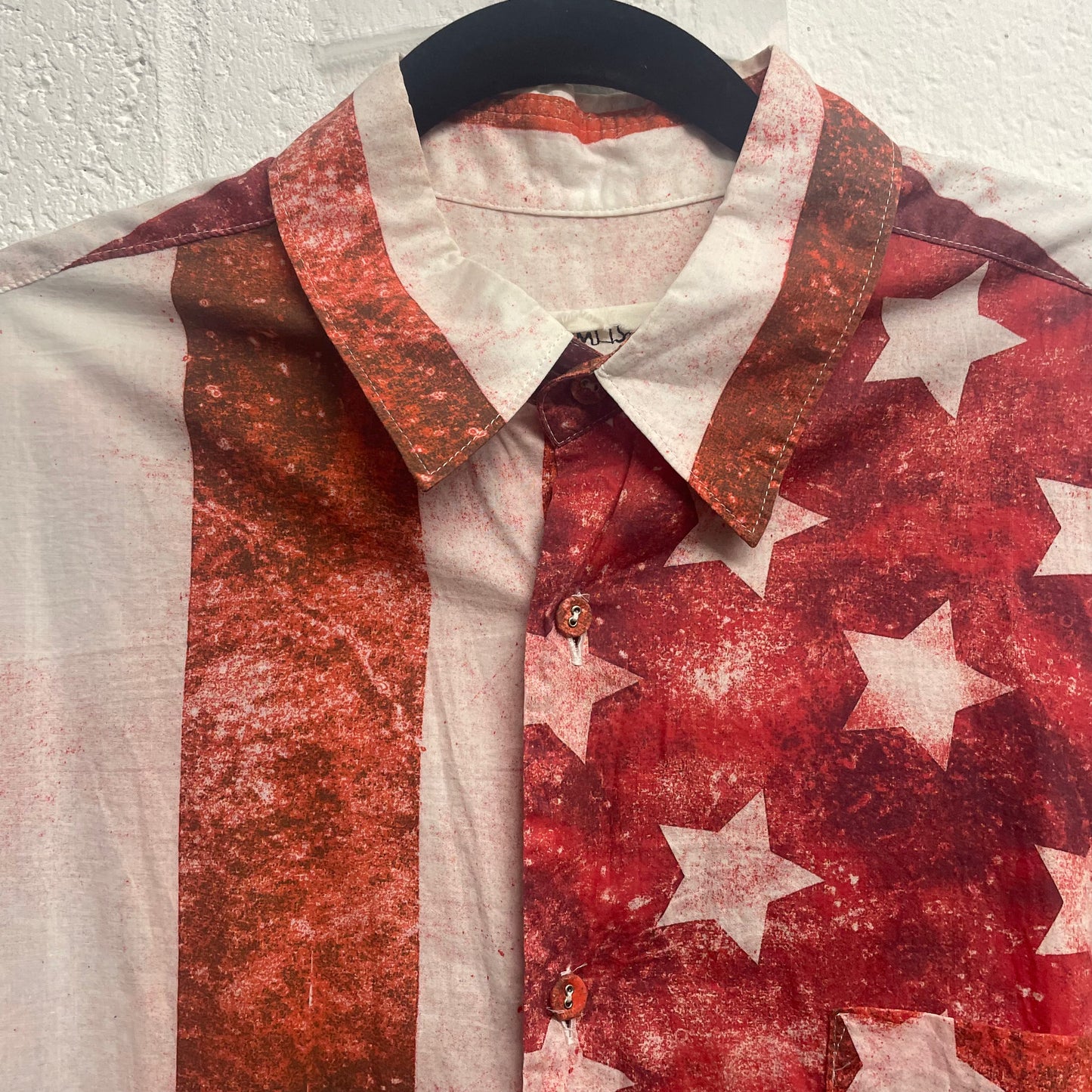 Nozomi Ishiguro Haute Couture Stars And Stripes Shirt