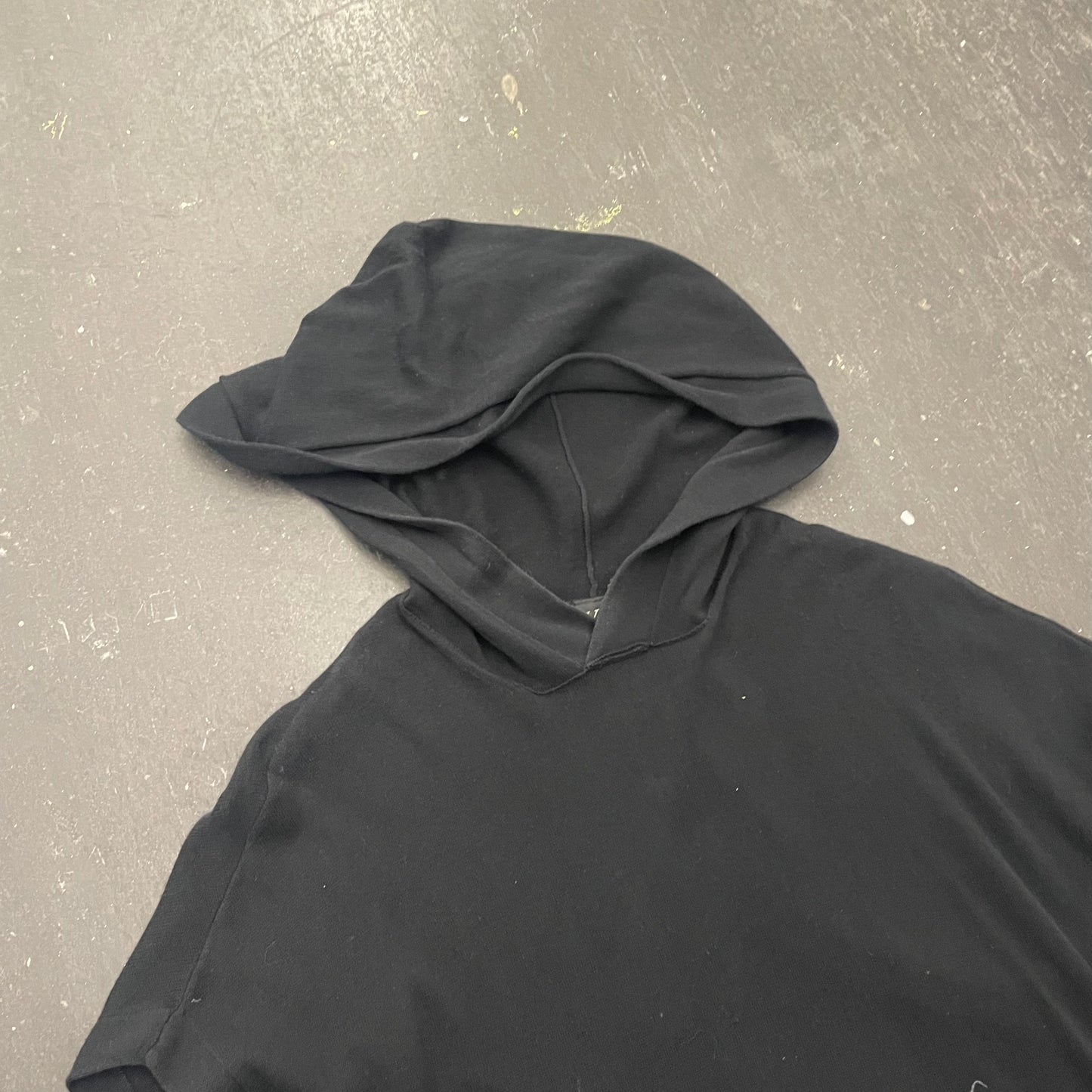 Yohji Yamamoto Y's Long Sleeveless Knit Hoodie