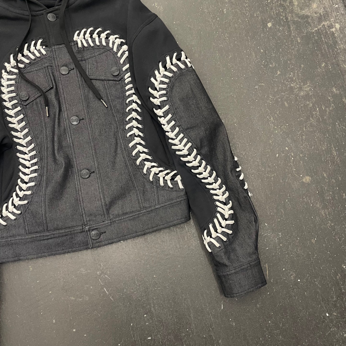 KTZ Baseball Stitch Hooded Jacket