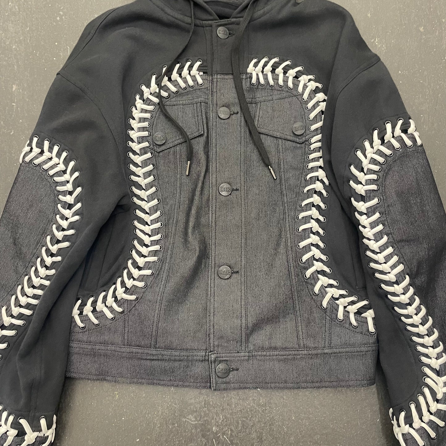 KTZ Baseball Stitch Hooded Jacket