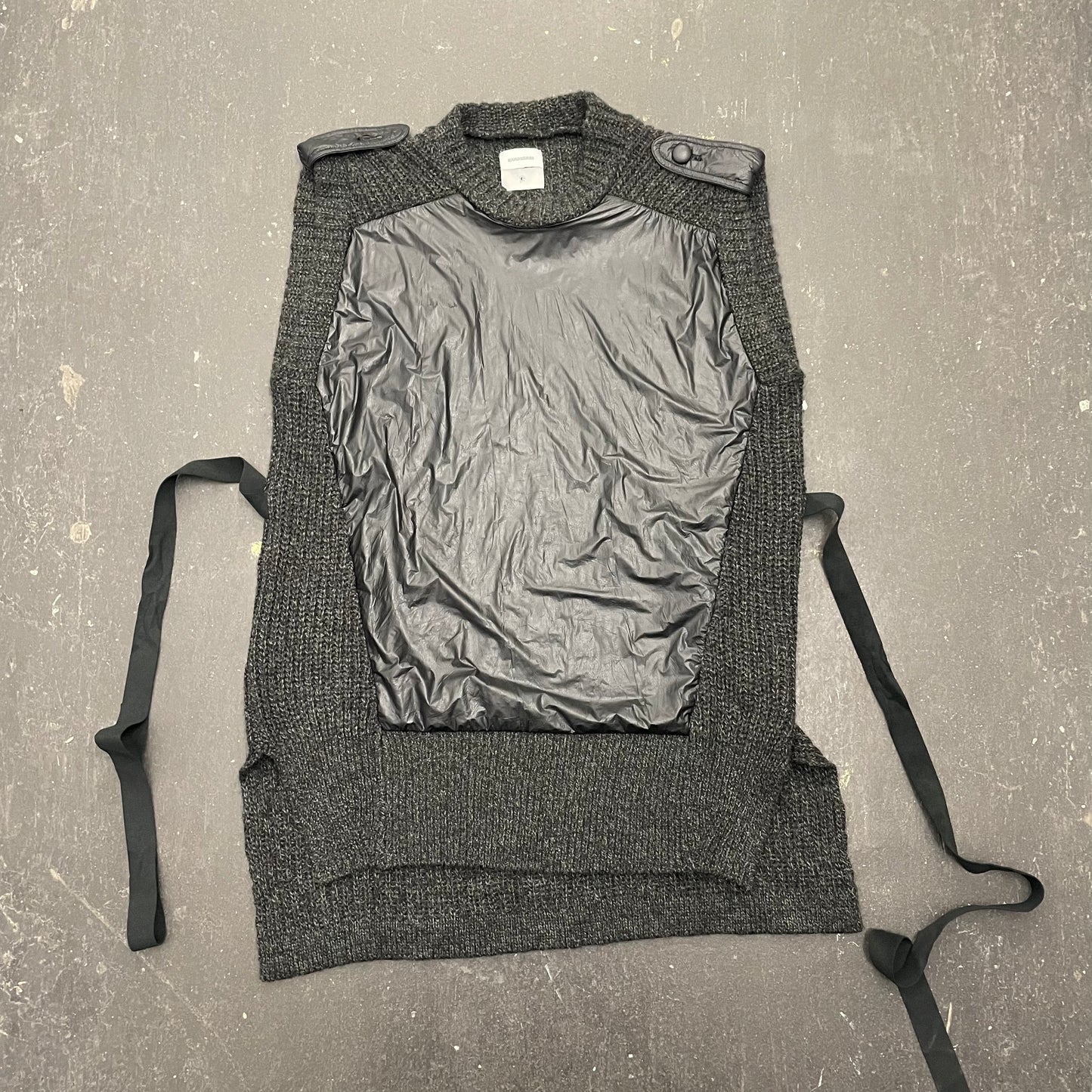 Mihara Yasuhiro Military Sweater Vest