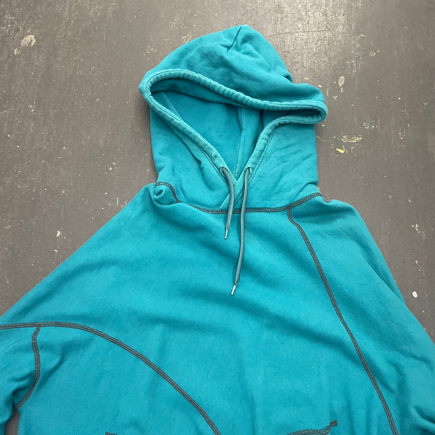 Ganryu Contrast Seam Hoodie