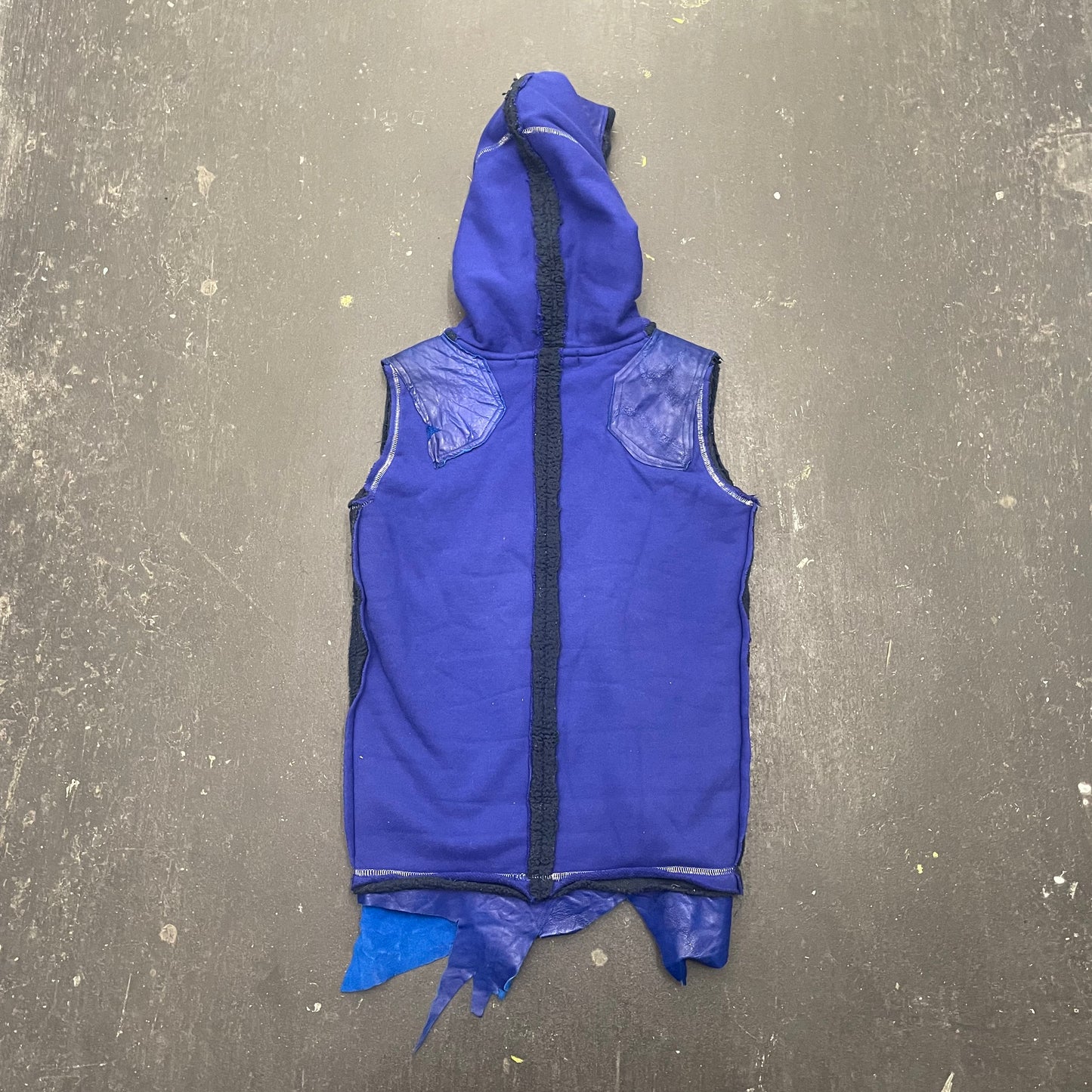 Francis T Morks Sleeveless Mohawk Hoodie