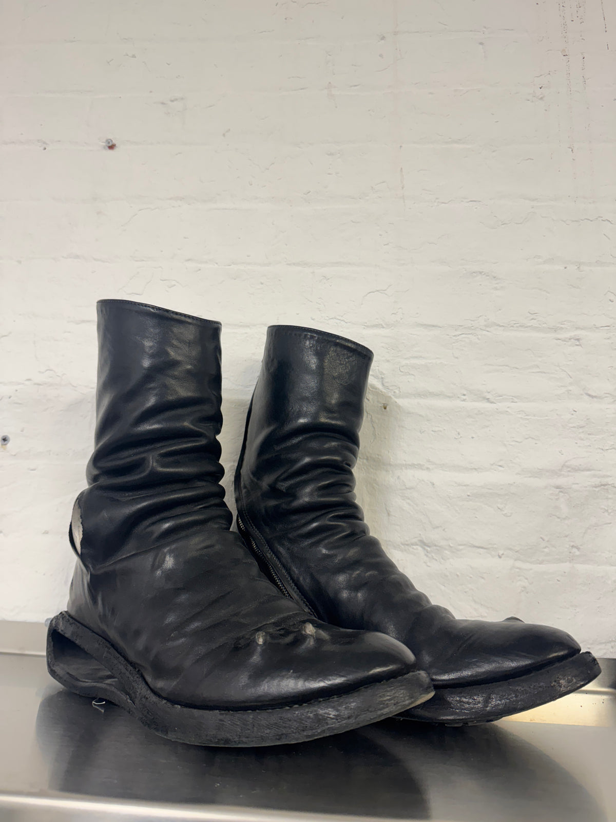 Carol Christian Poell U-Sole Prosthetic Tornado Boots