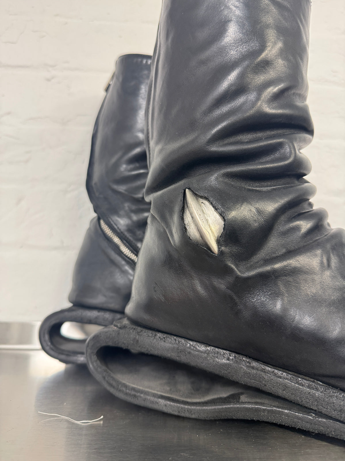 Carol Christian Poell U-Sole Prosthetic Tornado Boots