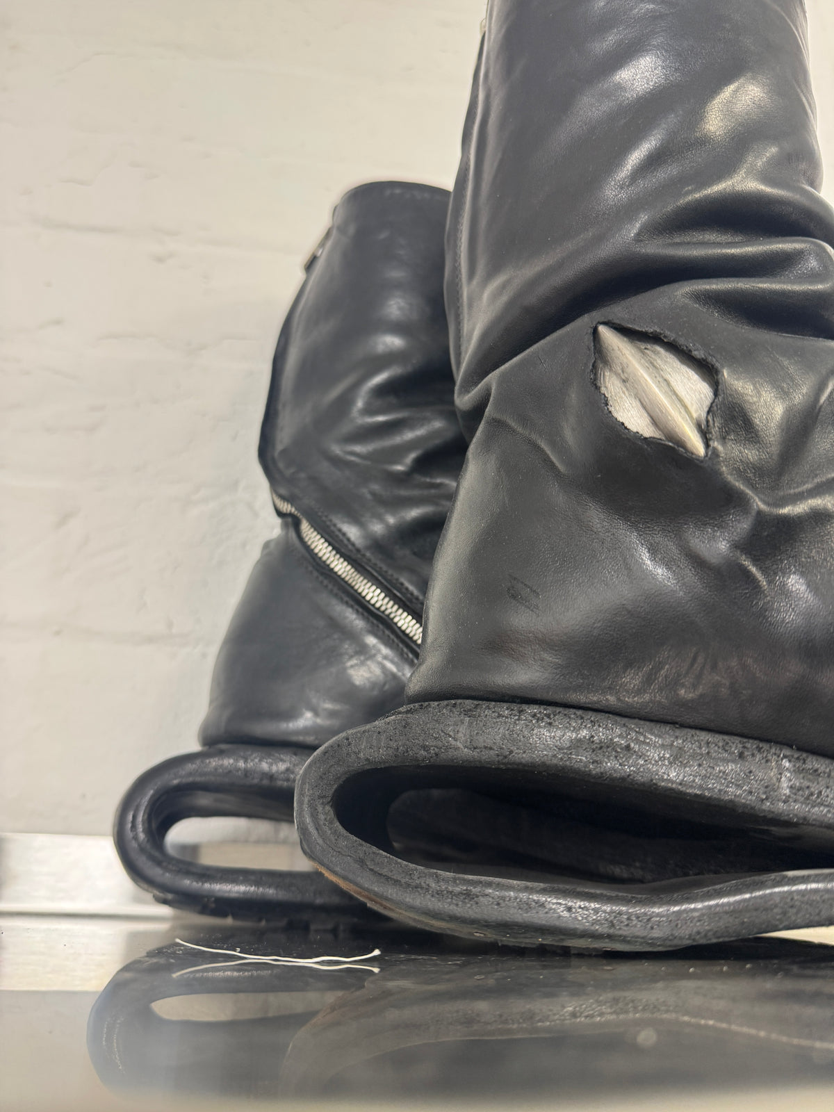 Carol Christian Poell U-Sole Prosthetic Tornado Boots