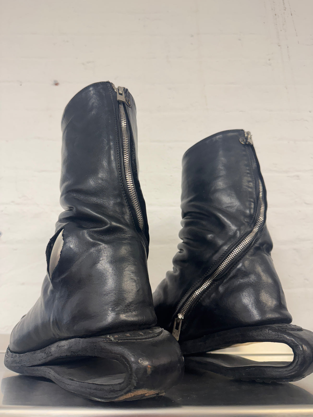 Carol Christian Poell U-Sole Prosthetic Tornado Boots