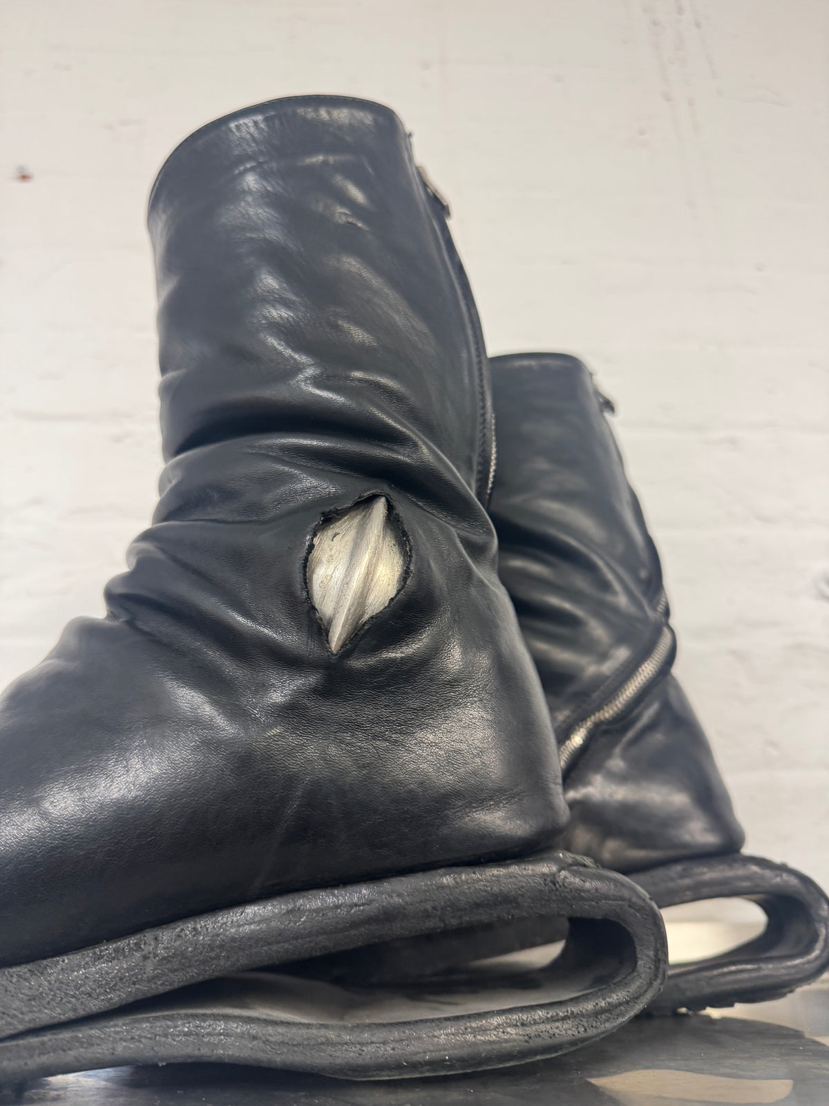 Carol Christian Poell U-Sole Prosthetic Tornado Boots