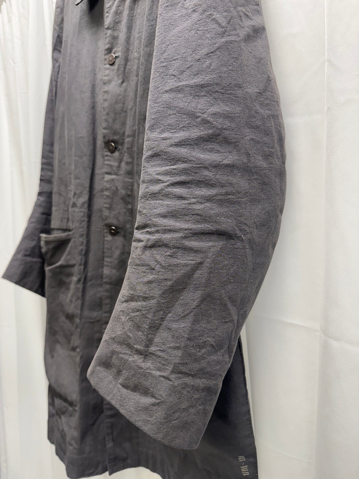 Taichi Murakami Collection 1 Curved Sleeve Scar Pocket Coat