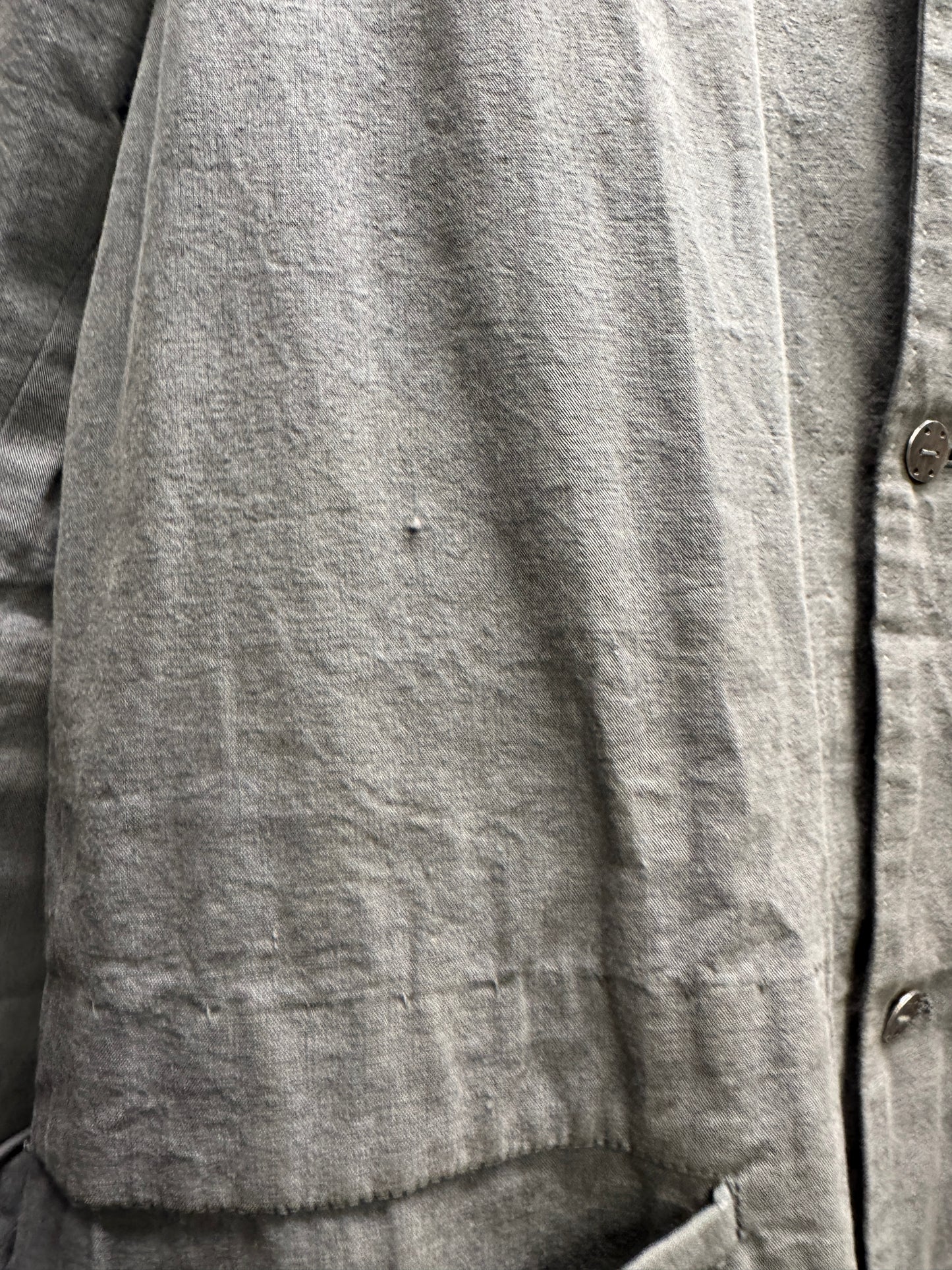 Taichi Murakami Collection 1 Curved Sleeve Scar Pocket Coat