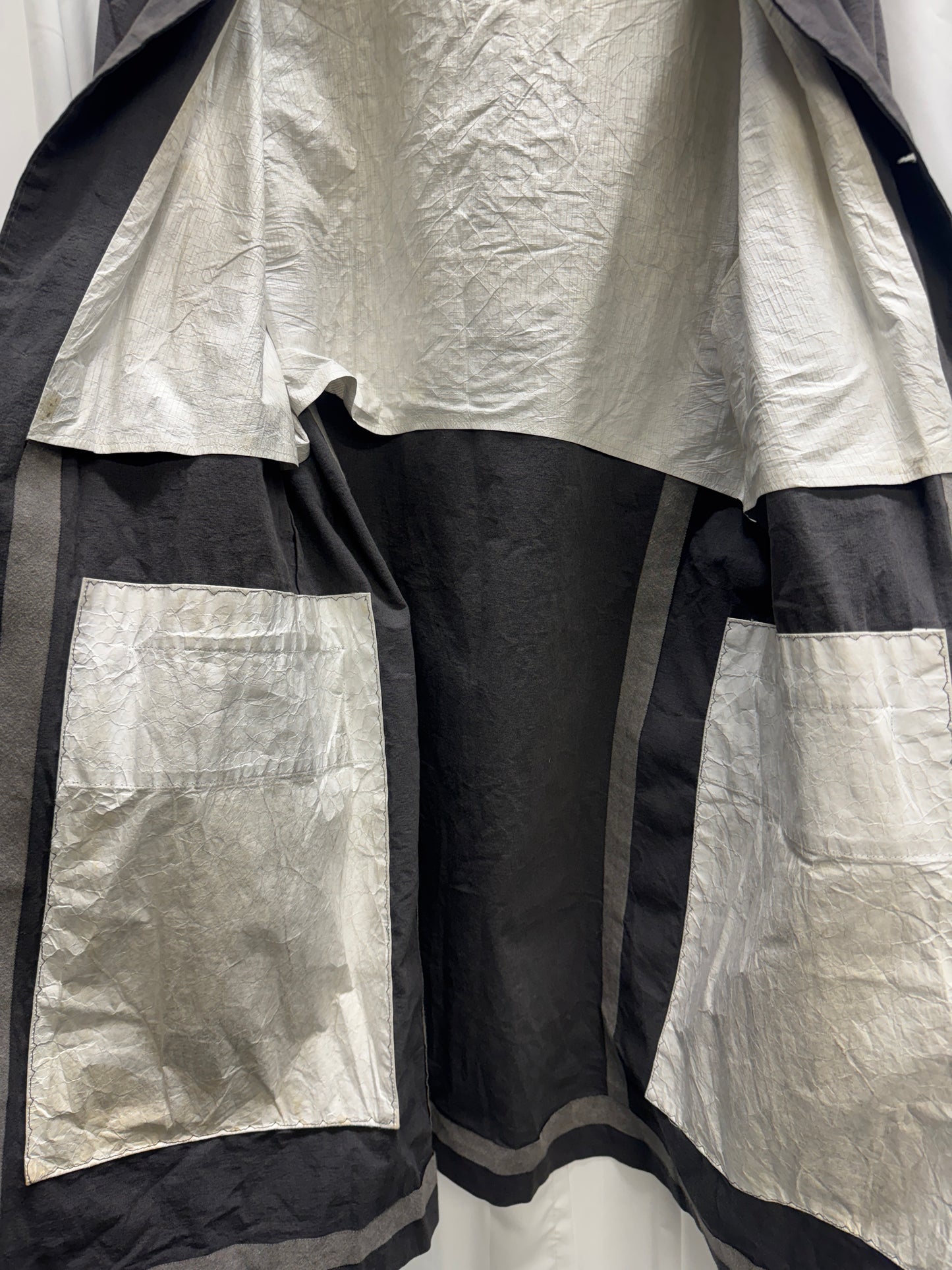 Taichi Murakami Collection 1 Curved Sleeve Scar Pocket Coat