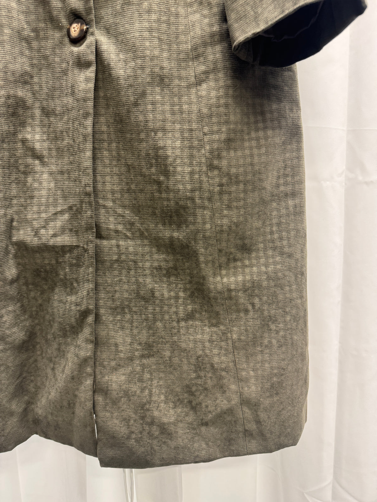 individual sentiments wool buttoned coat