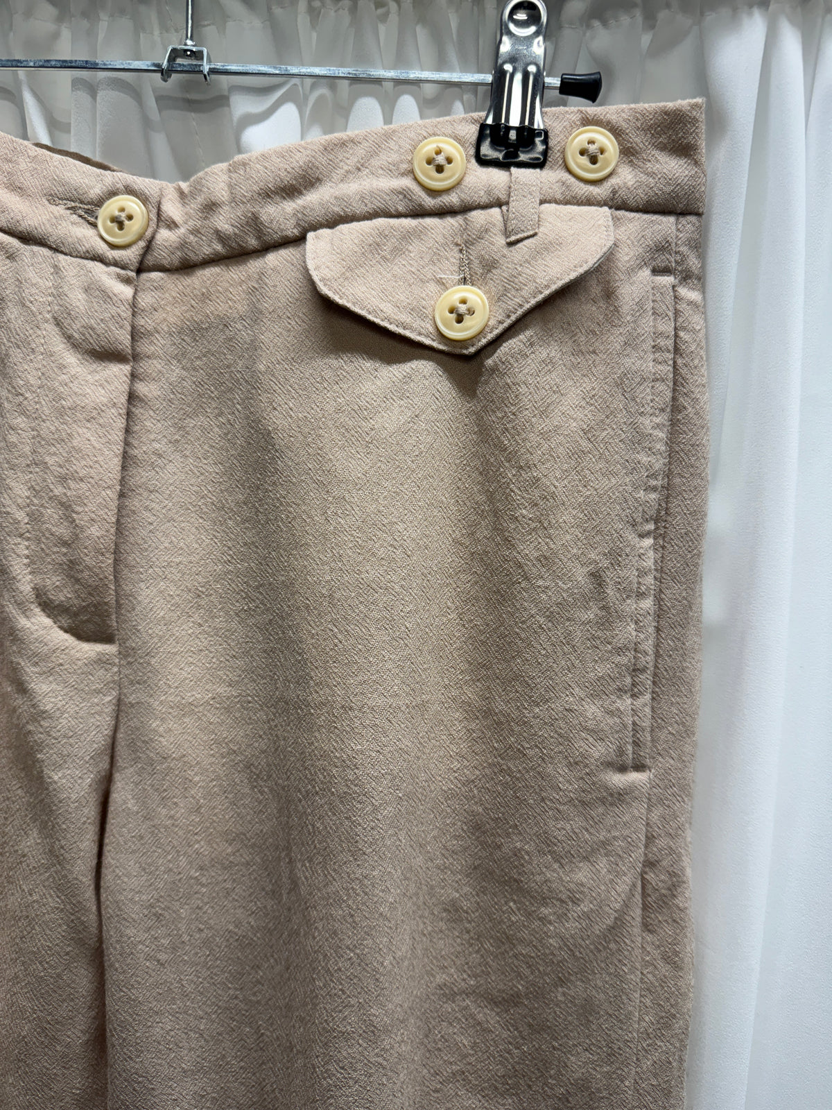 Ann Demeulemeester Multi Buttoned 3D Back Pocket Trouser