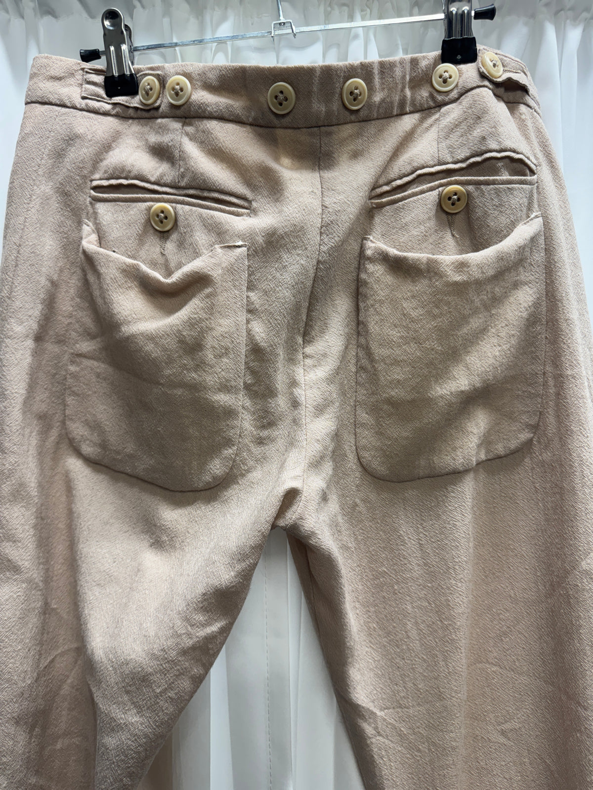 Ann Demeulemeester Multi Buttoned 3D Back Pocket Trouser