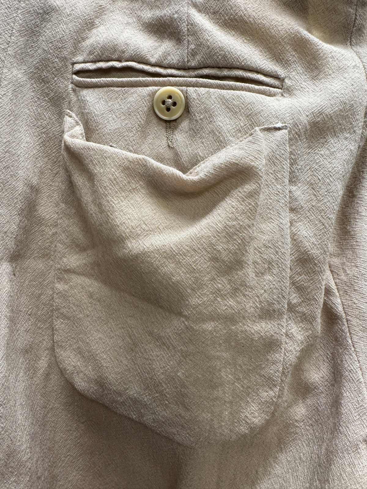 Ann Demeulemeester Multi Buttoned 3D Back Pocket Trouser