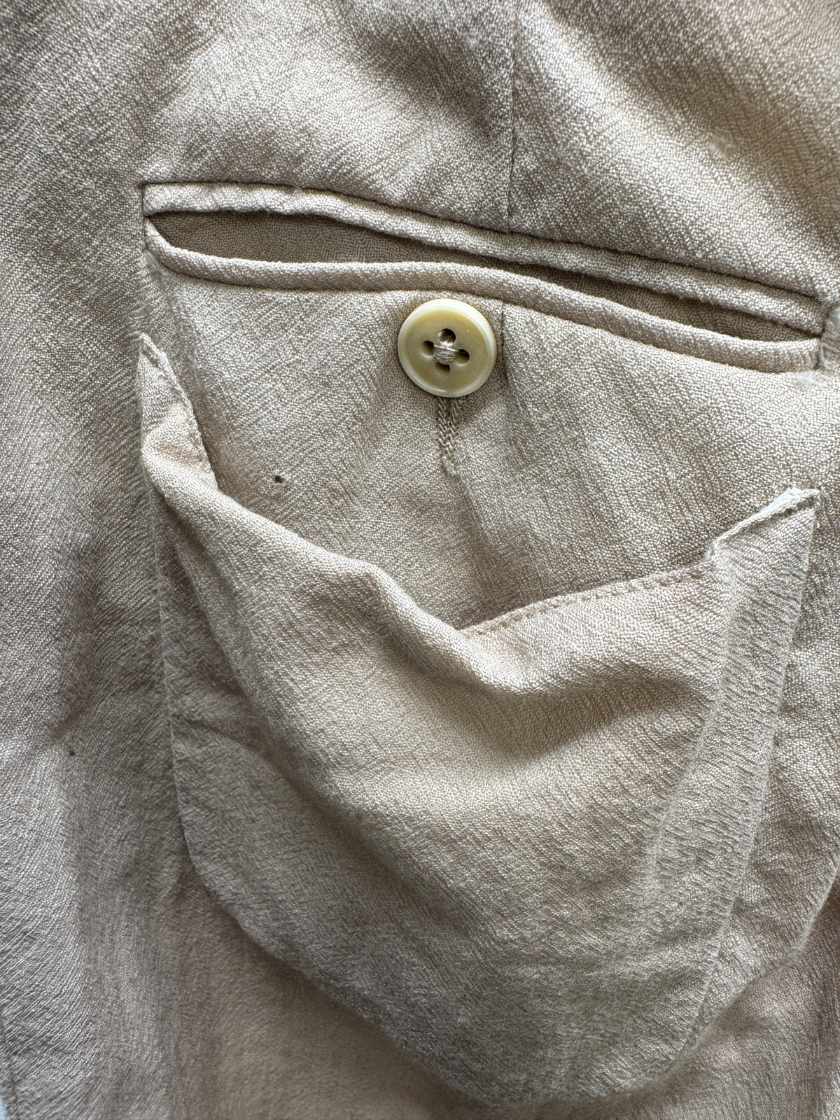 Ann Demeulemeester Multi Buttoned 3D Back Pocket Trouser