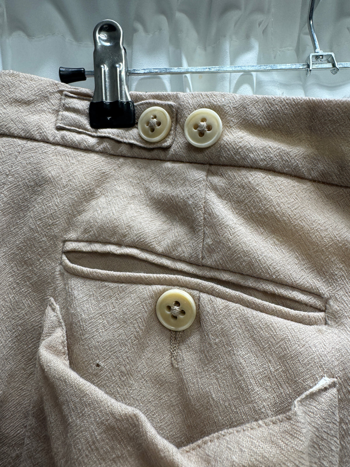 Ann Demeulemeester Multi Buttoned 3D Back Pocket Trouser