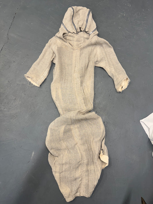 olubiyi thomas spine pleat multi zipper hooded dress