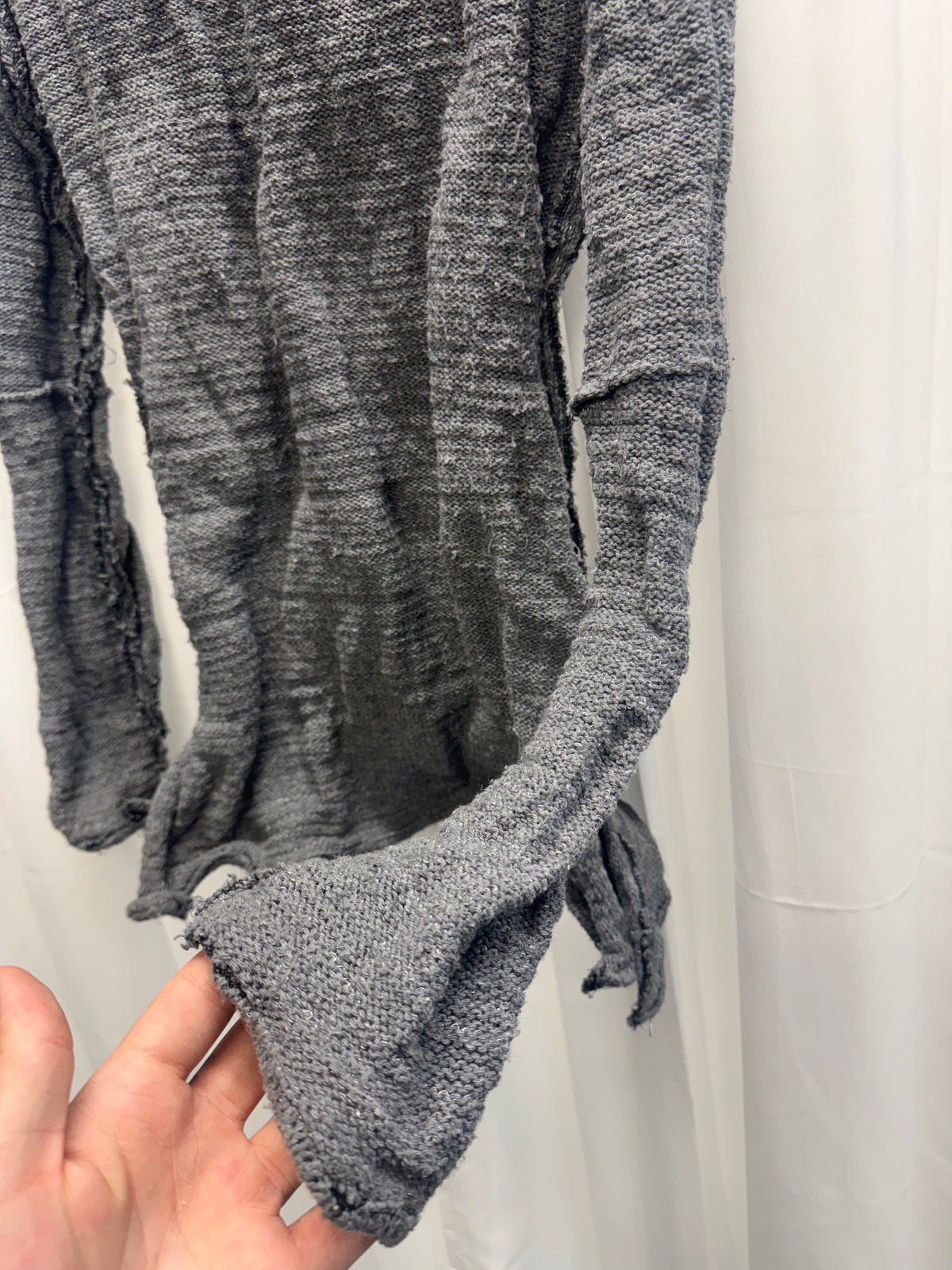 olubiyi thomas mouldable metal blend wired sweater