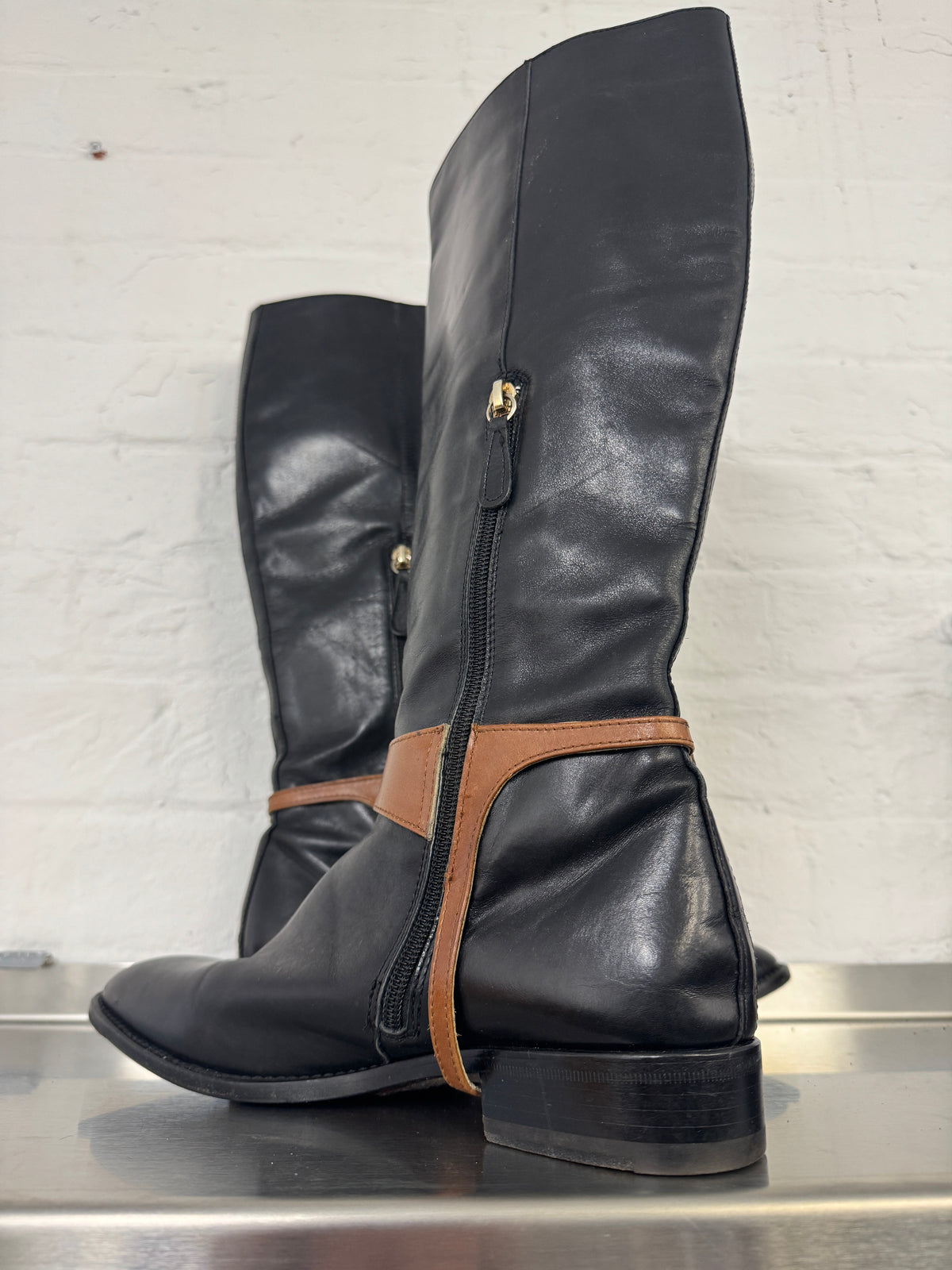 DSQUARED Harness Riding Boots