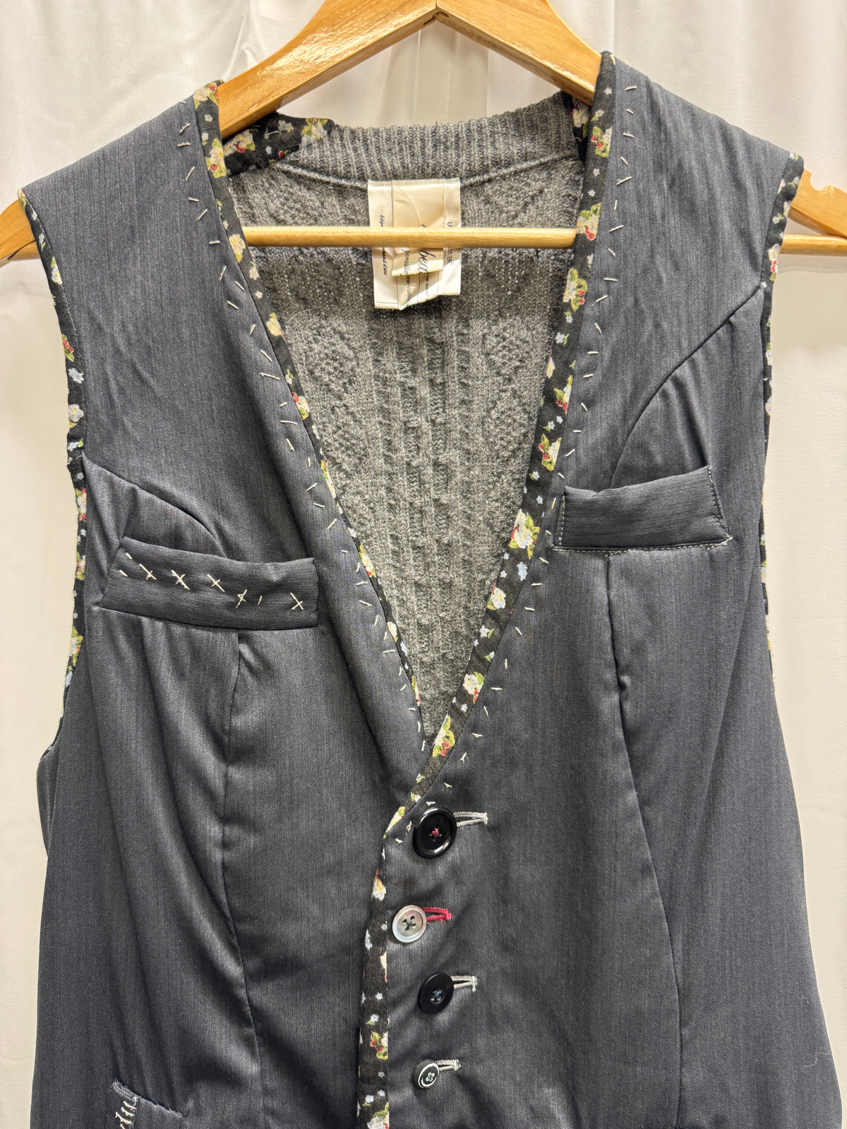 undercover aw04 but beautiful i stuffed waistcoat