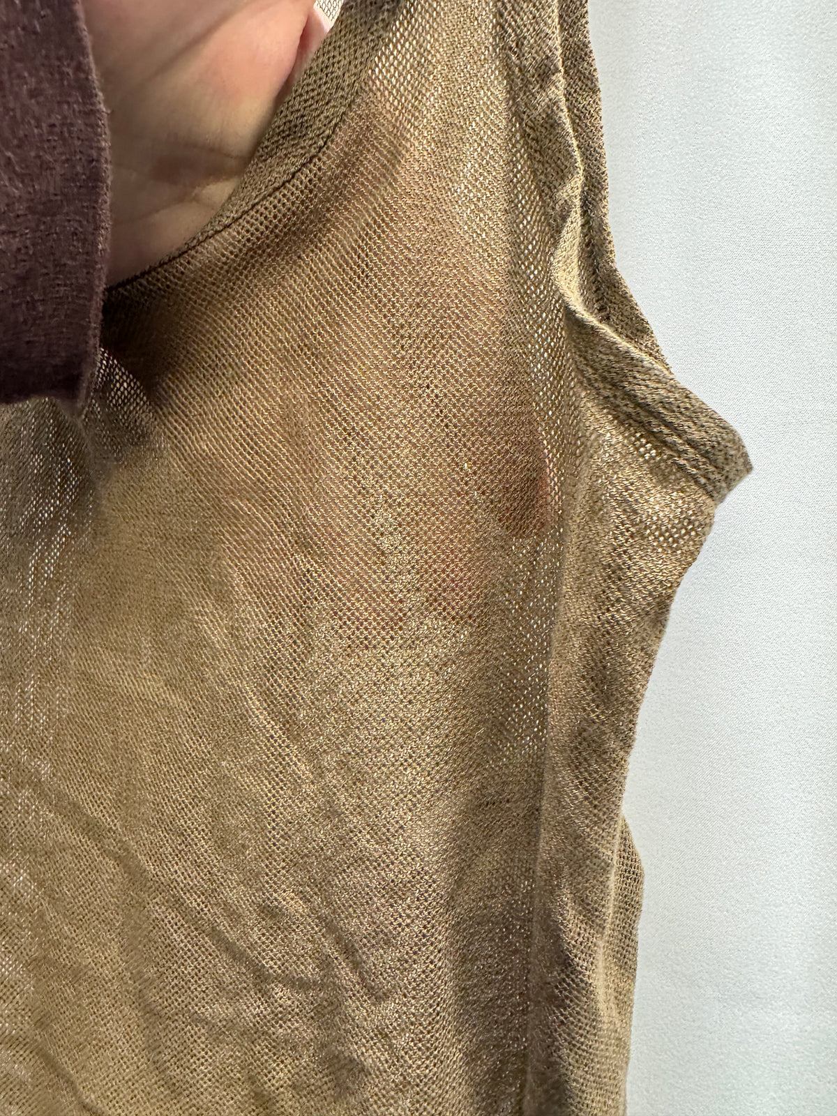 Ann Demeulemeester Semi Sheer Tank Top