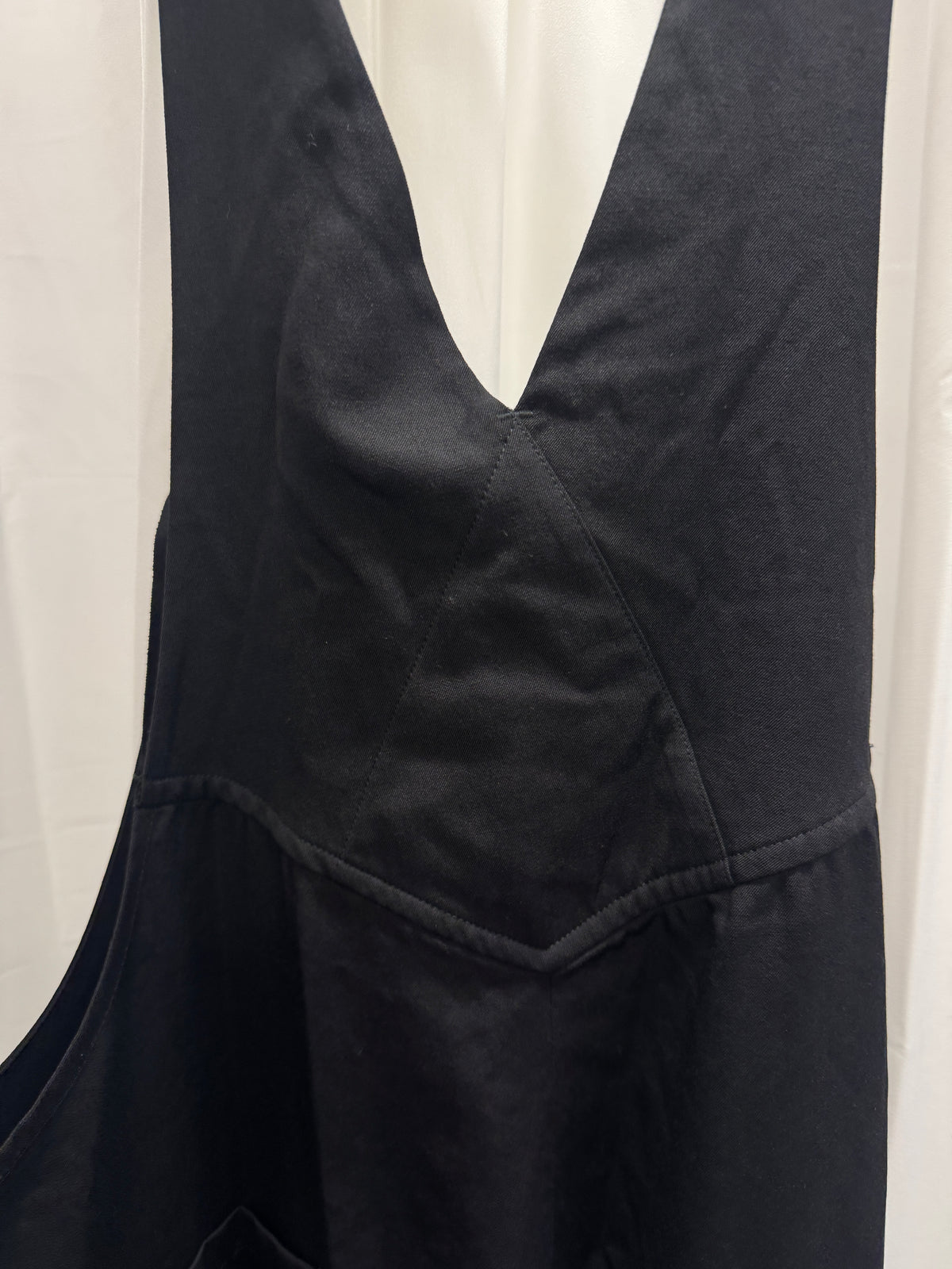 Yohji Yamamoto Pour Homme Wool Gabardine Suspender Trouser / Dungaree