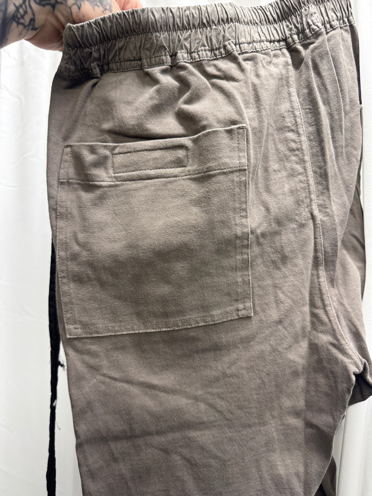 Rick Owens early drkshdw drop crotch dust trouser