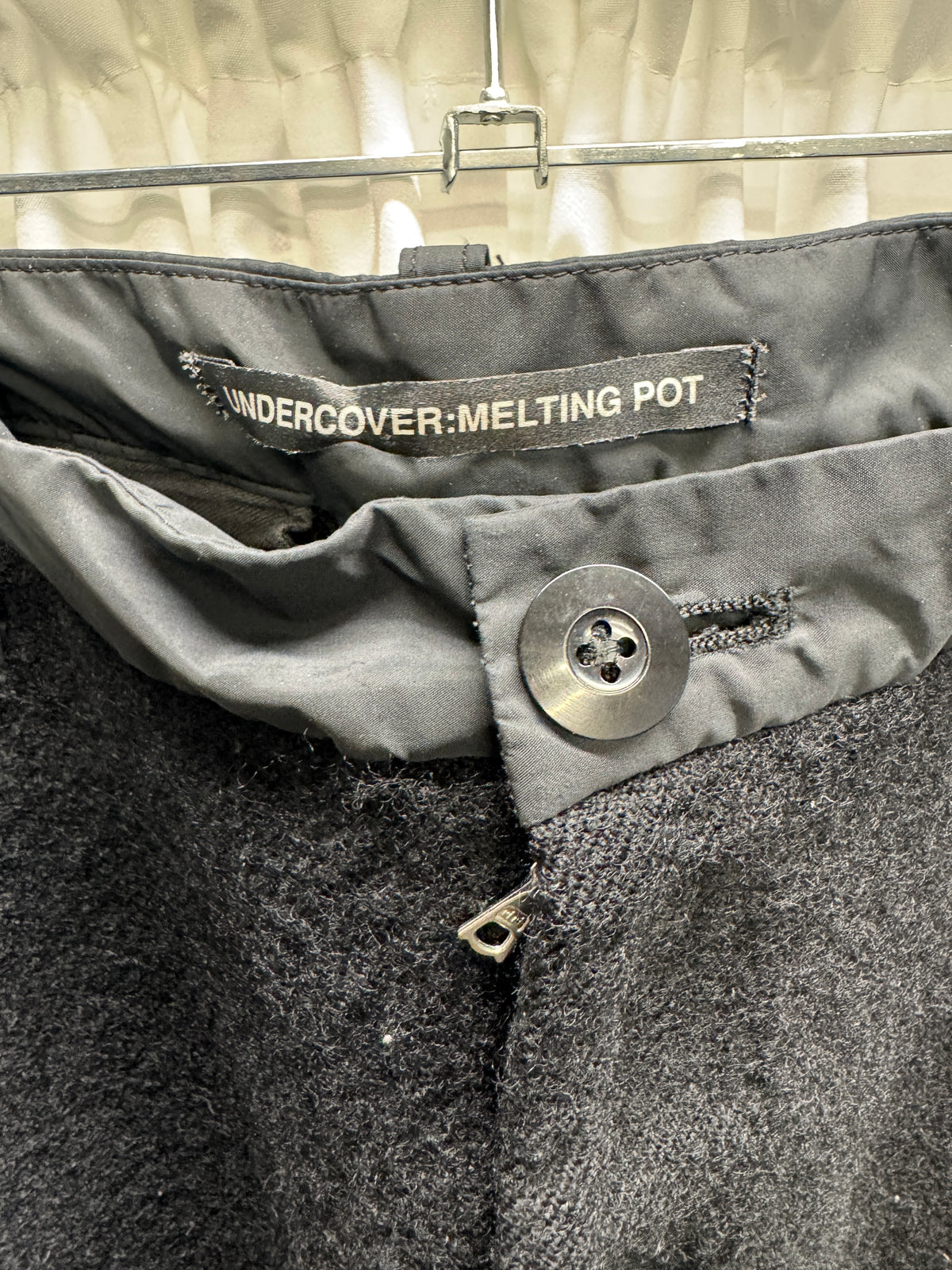 Undercover AW02 Melting Pot Wool Trouser