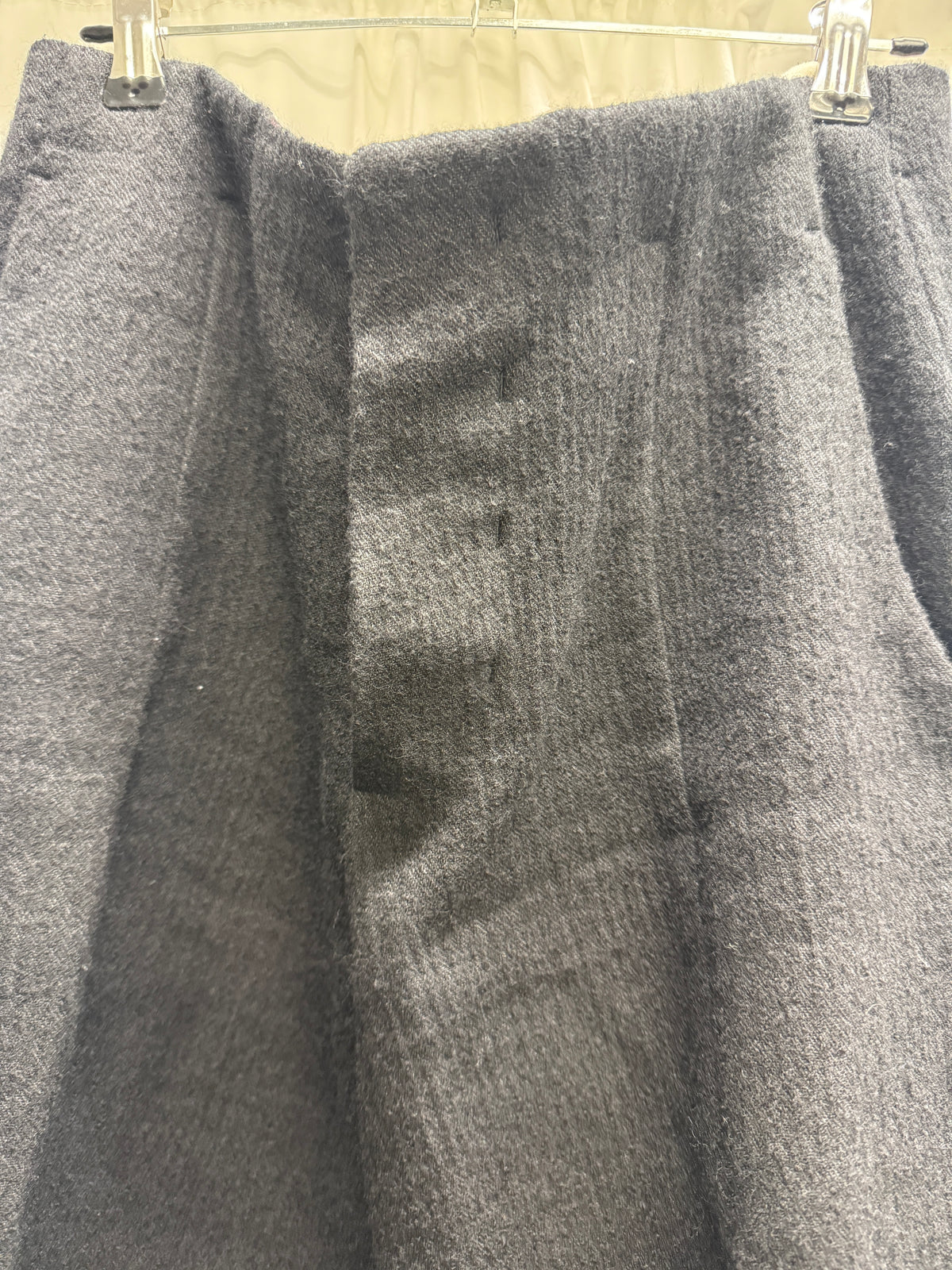 Forme D'Expression Wool Banana Cut 3D Twisted Trouser