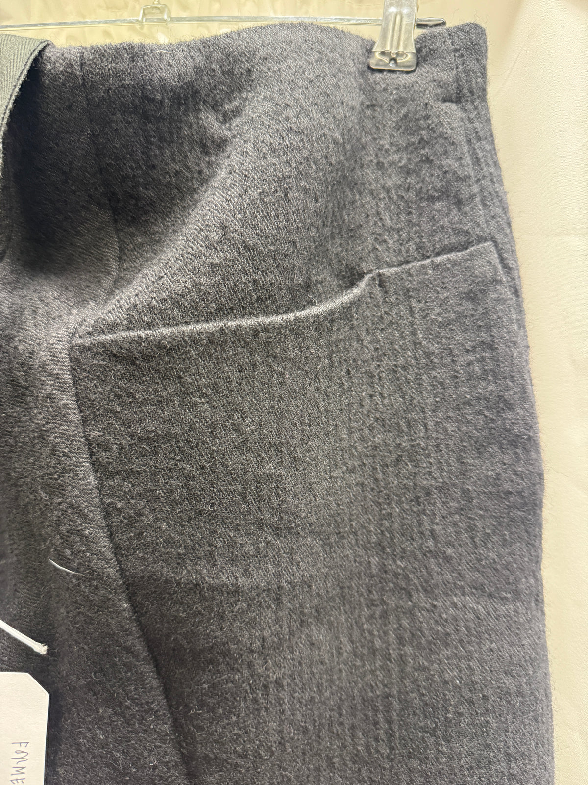 Forme D'Expression Wool Banana Cut 3D Twisted Trouser