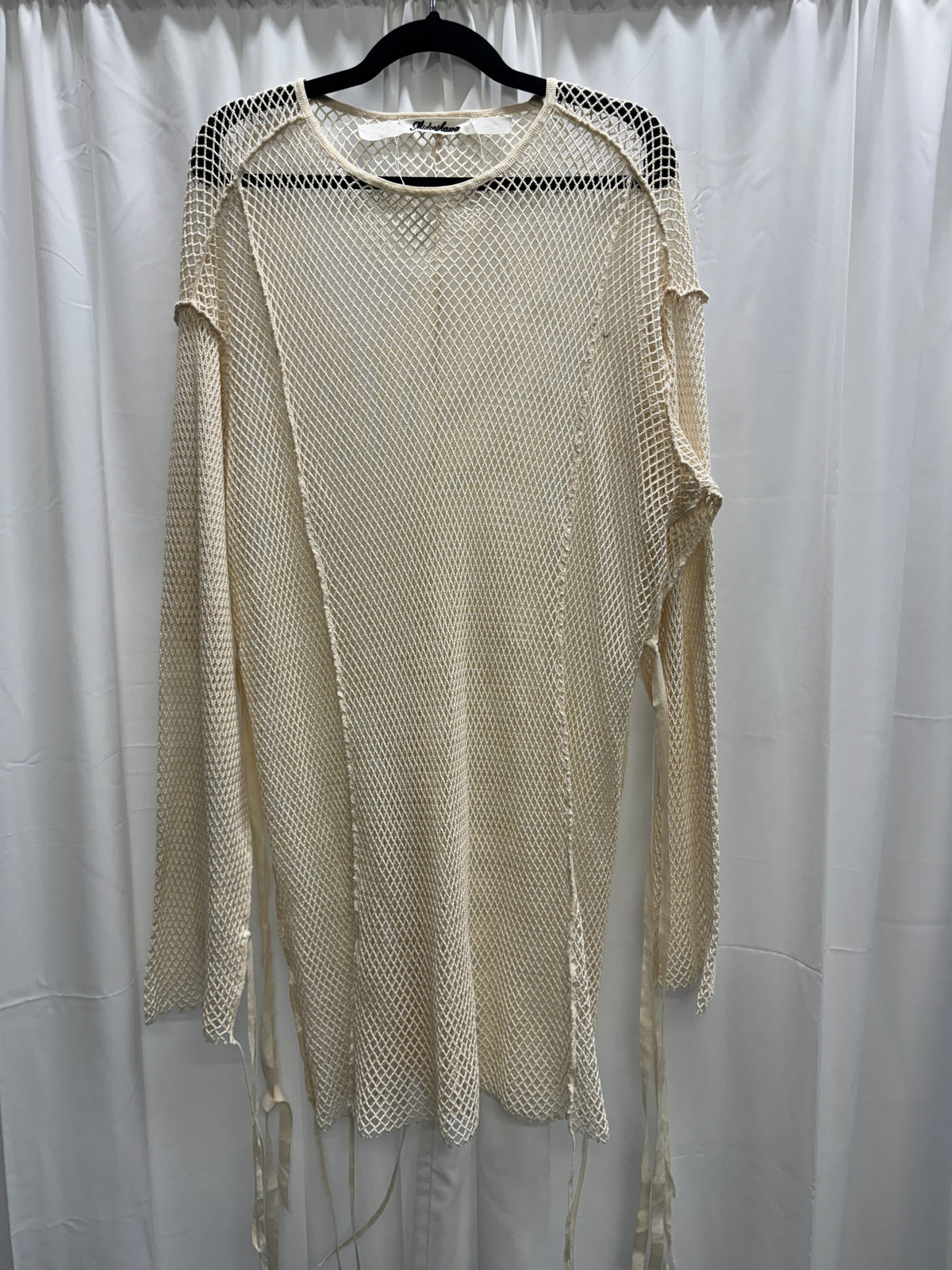 midorikawa net adjustable strapped longsleeve sweater
