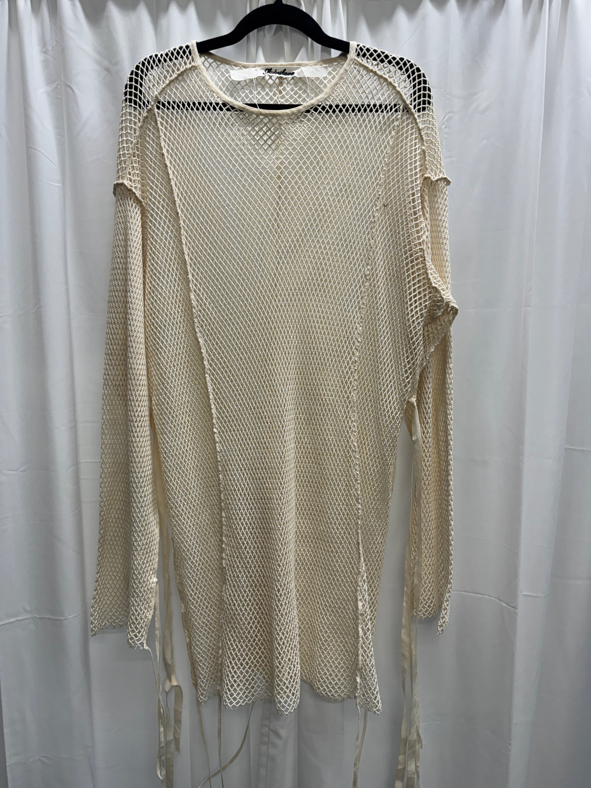 midorikawa net adjustable strapped longsleeve sweater