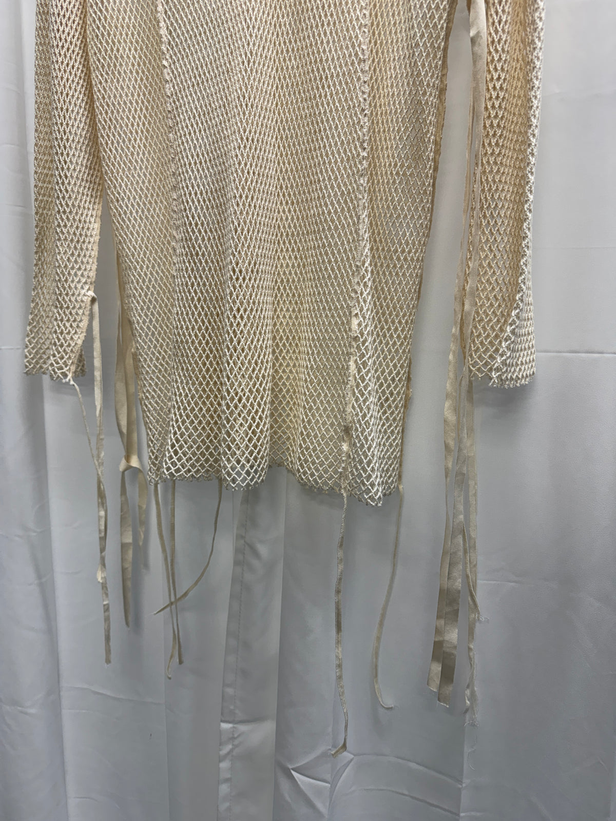 midorikawa net adjustable strapped longsleeve sweater