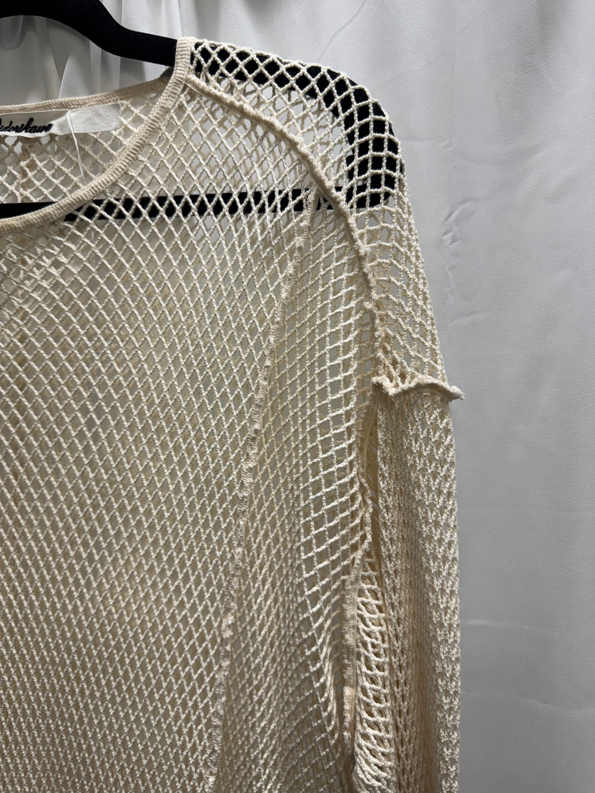 midorikawa net adjustable strapped longsleeve sweater