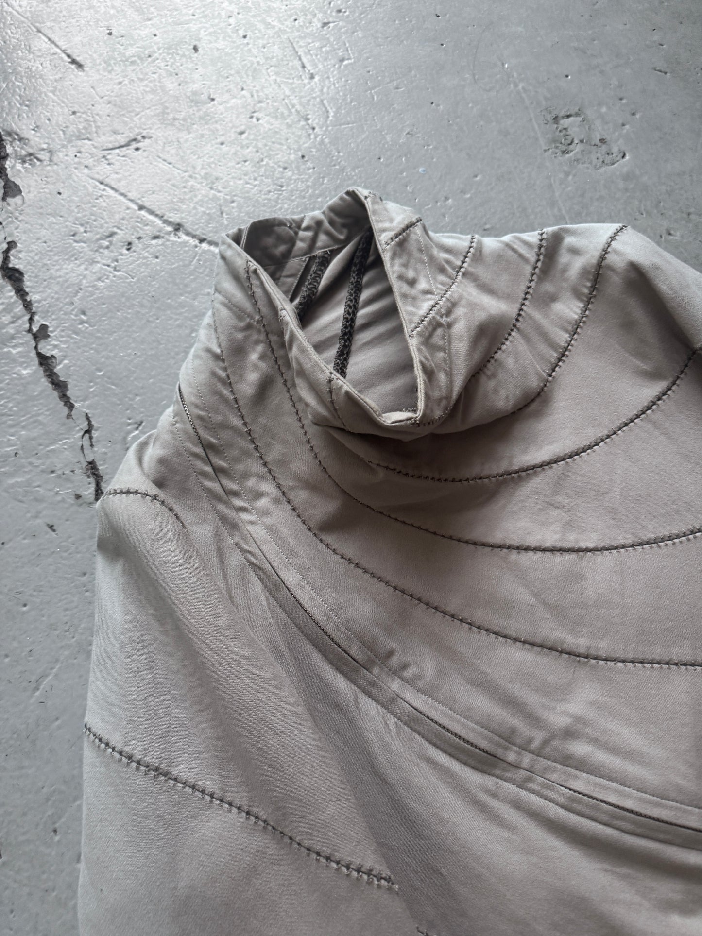 carol christian poell scarstitch tornado coat M