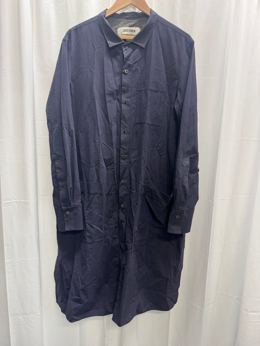 Ziggy Chen Shirt Coat deep purple
