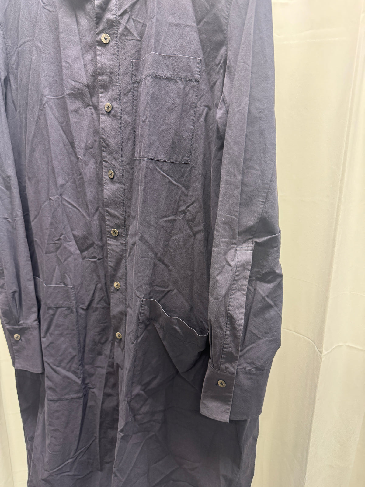 Ziggy Chen Shirt Coat deep purple