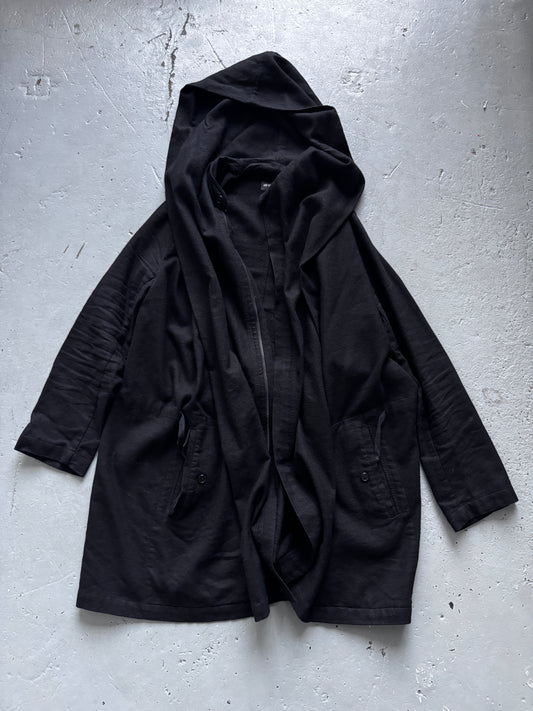 ann demeulemeester drape centre coat fits M