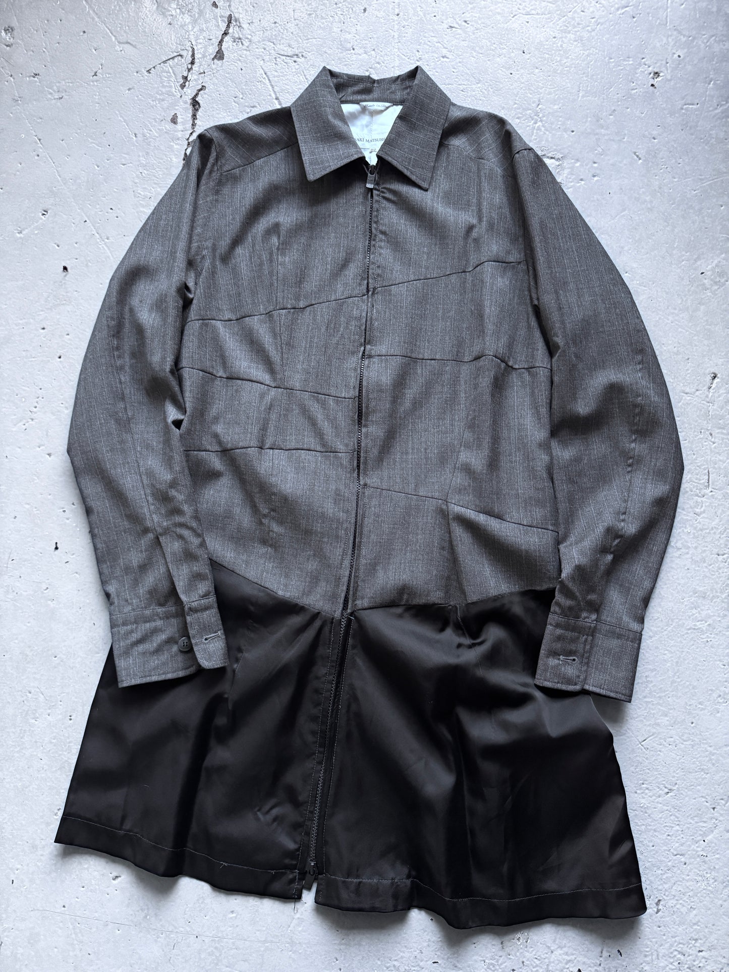 masaki matsushima splice pattern extended coat M