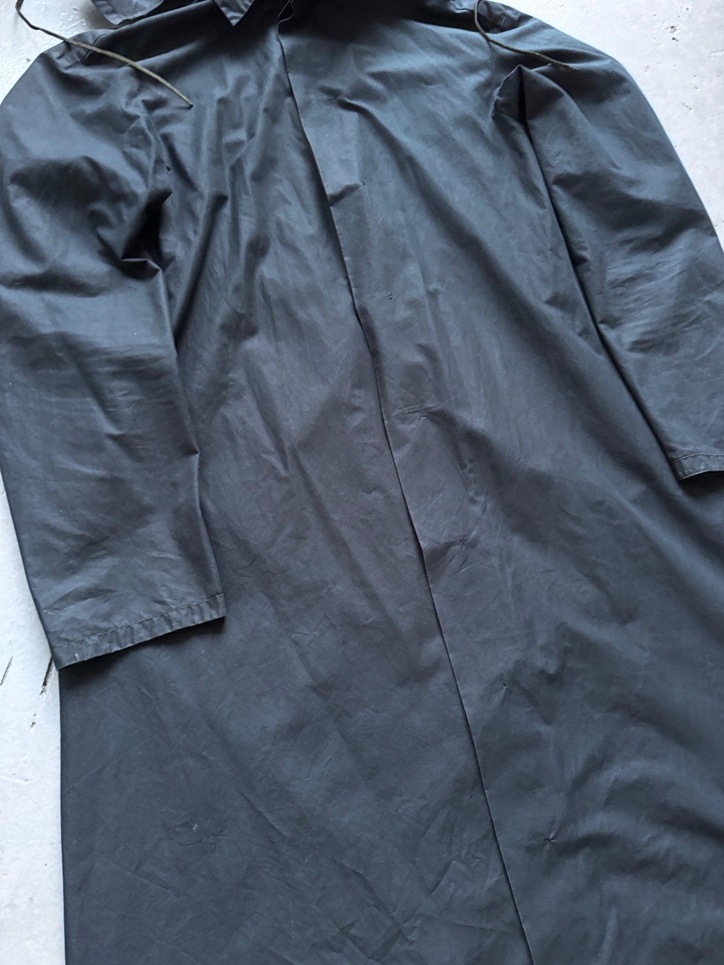 m.a+ wide cut oiled coat M