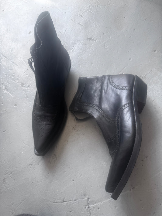 ktz cuban heel zip boot 44