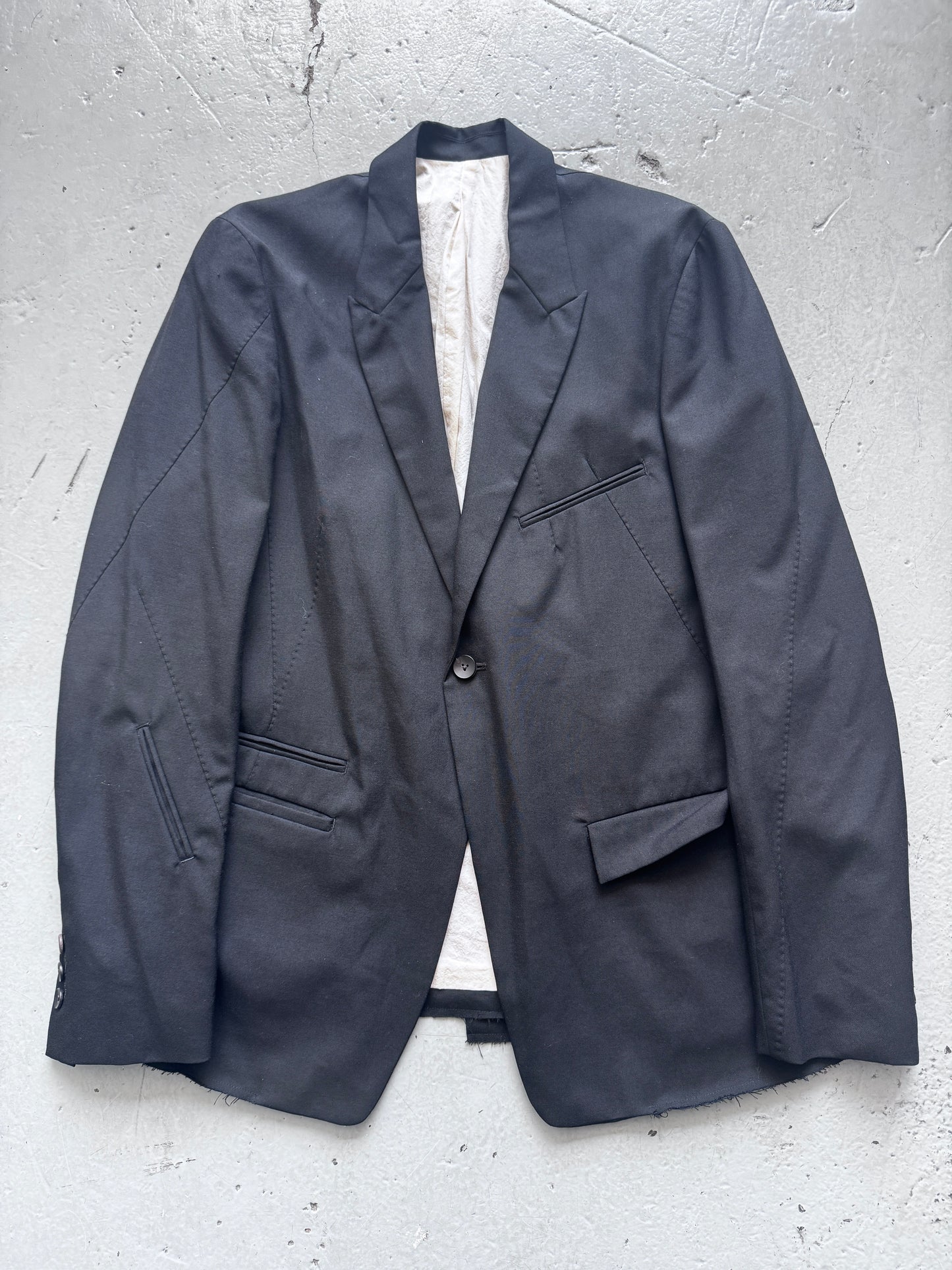 attachment kazuyuki kumagai irregular pattern blazer M