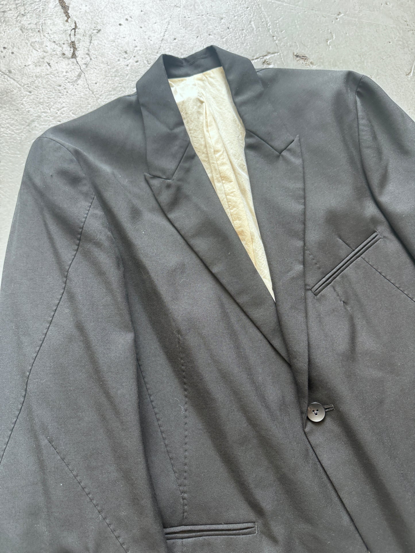 attachment kazuyuki kumagai irregular pattern blazer M