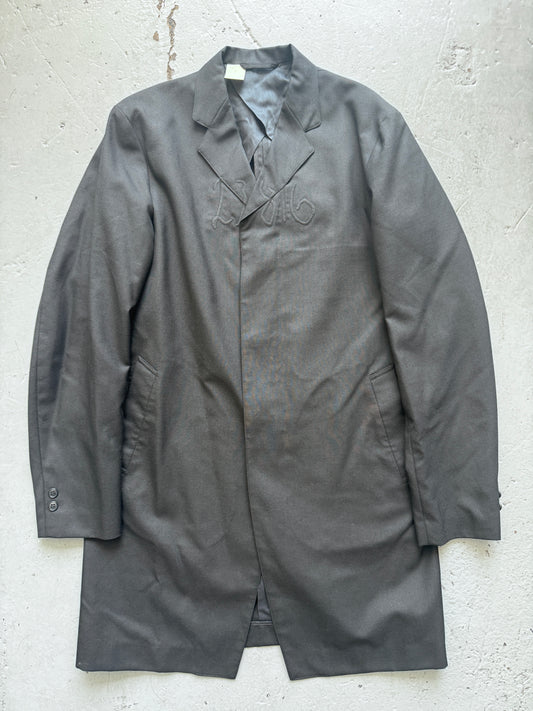 n.hoollywood embroidered text blazer L